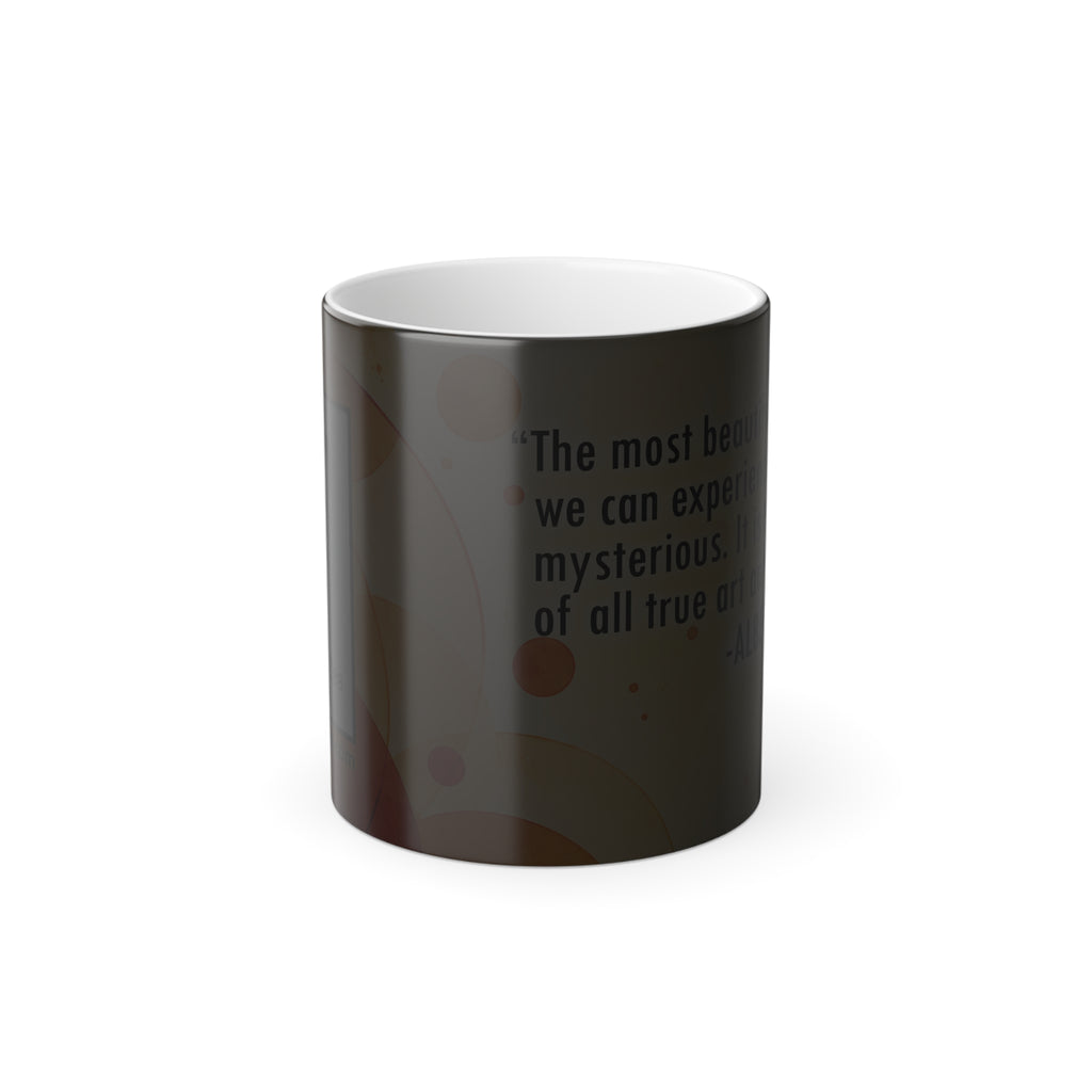 Color-Changing Science Mug | Heat-Reactive Ceramic Tea Cup