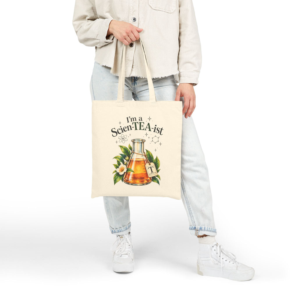 I'm a ScienTEA-ist Canvas Tote Bag | Science of Tea