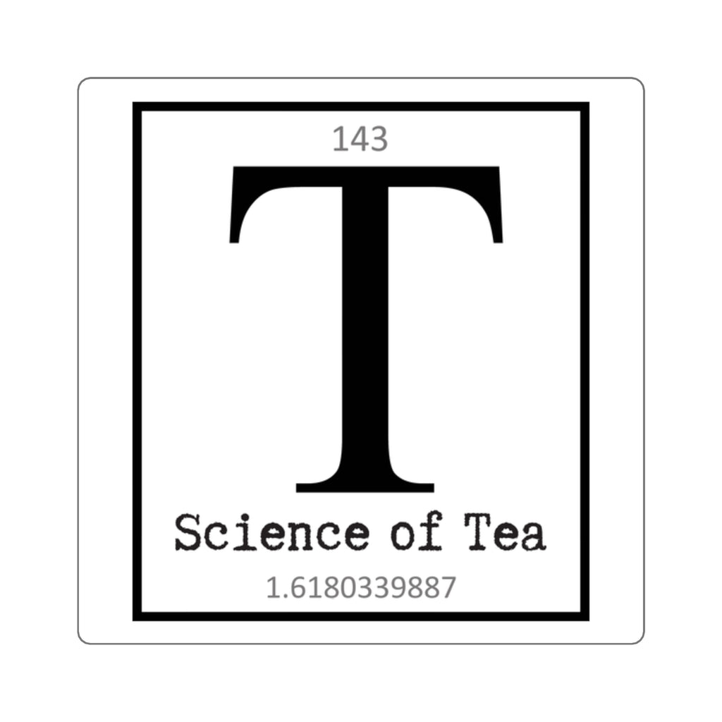 Science of Tea 143 Square Sticker