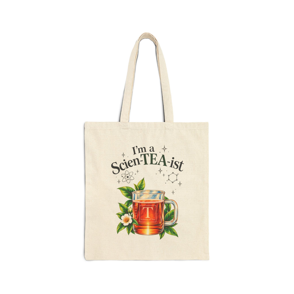 I'm a ScienTEA-ist Canvas Tote Bag | Science of Tea