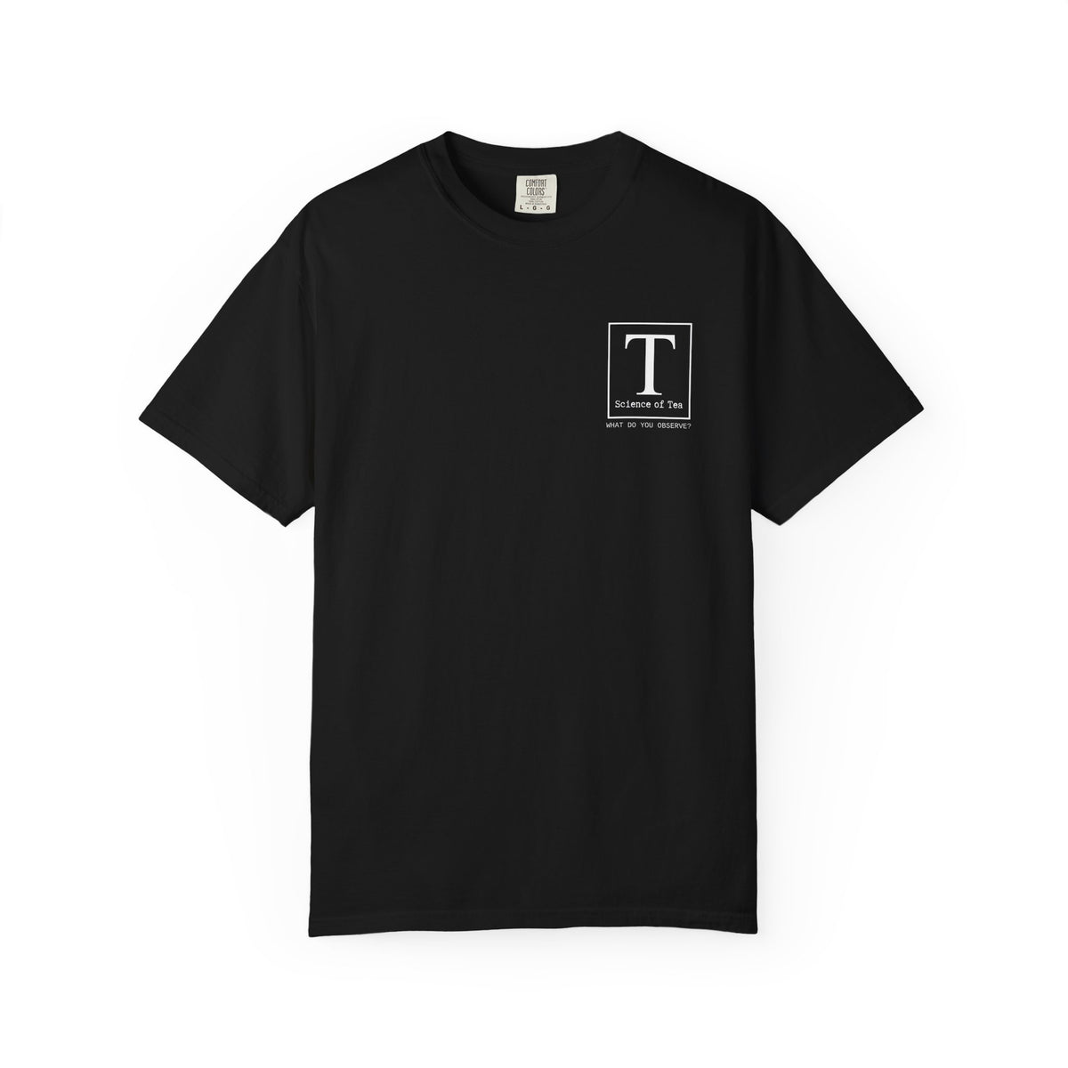 Science of Tea Original Black T-Shirt