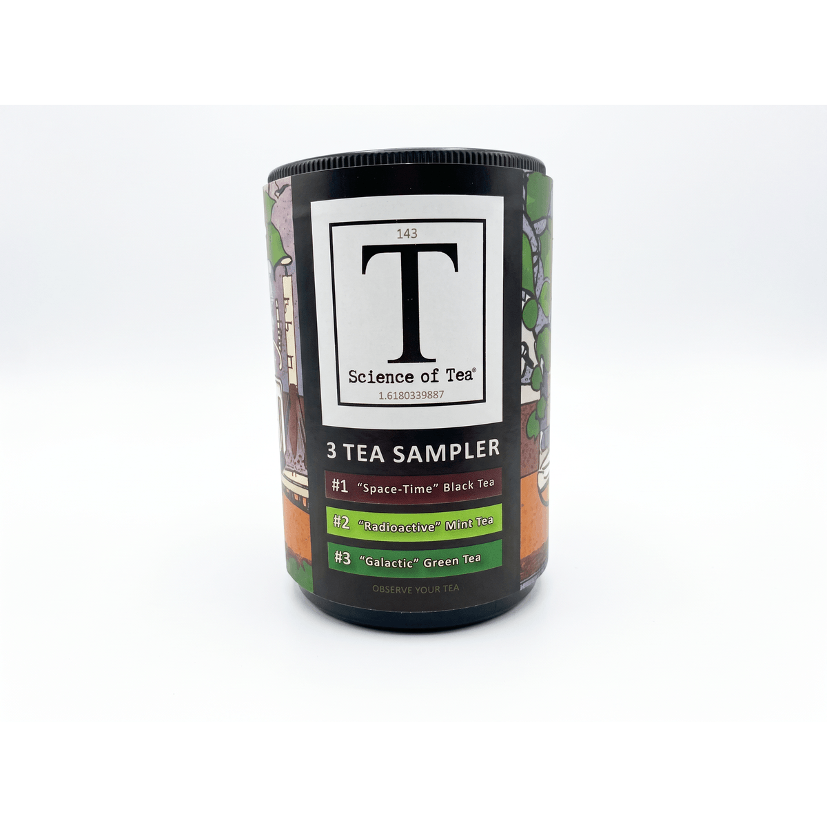 3 Tea Sampler Tins